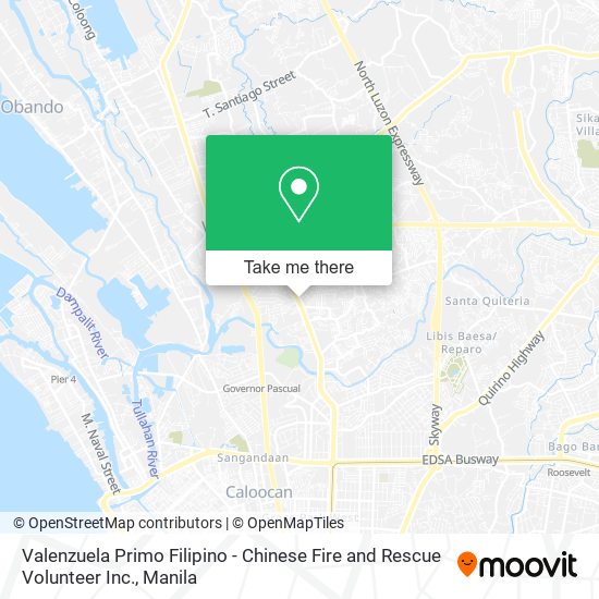 Valenzuela Primo Filipino - Chinese Fire and Rescue Volunteer Inc. map