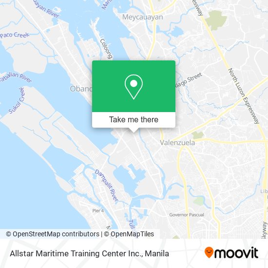 Allstar Maritime Training Center Inc. map