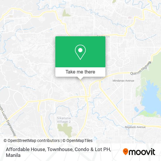 Affordable House, Townhouse, Condo & Lot PH map