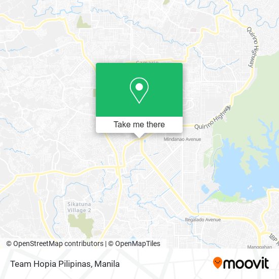 Team Hopia Pilipinas map