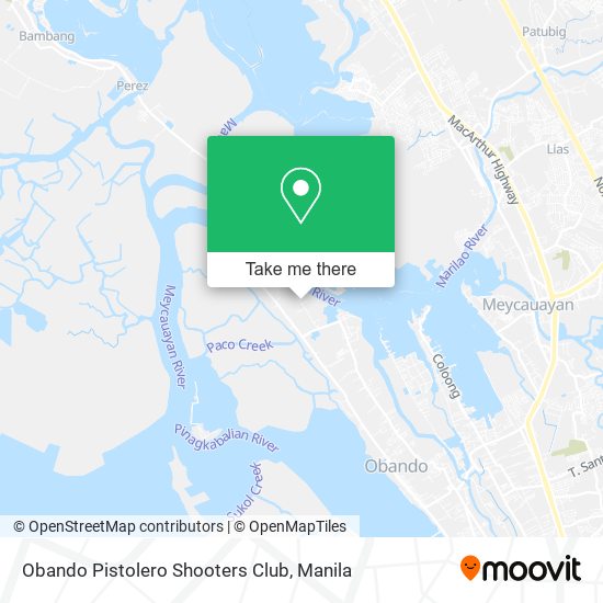 Obando Pistolero Shooters Club map