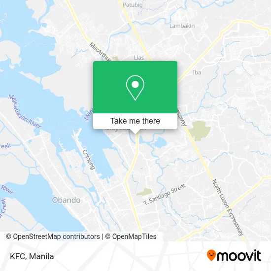 KFC map