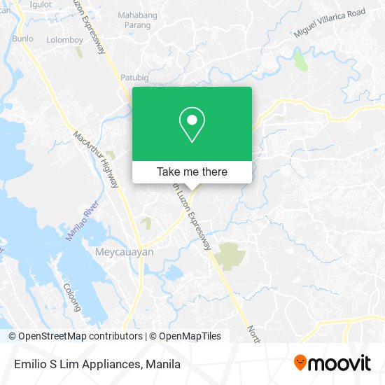 Emilio S Lim Appliances map
