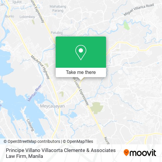 Principe Villano Villacorta Clemente & Associates Law Firm map