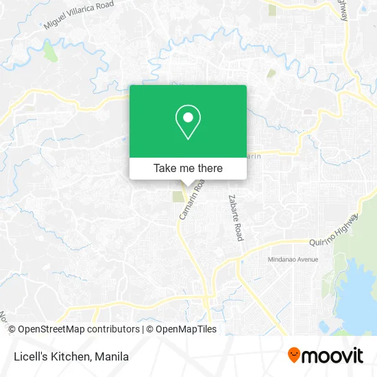 Licell's Kitchen map