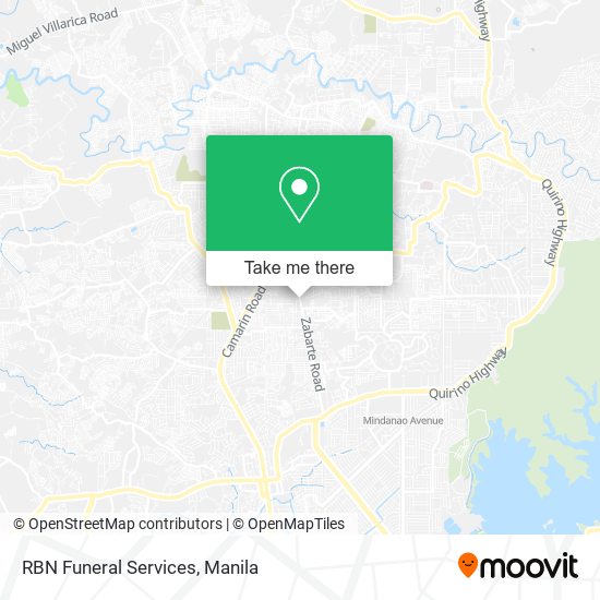 RBN Funeral Services map