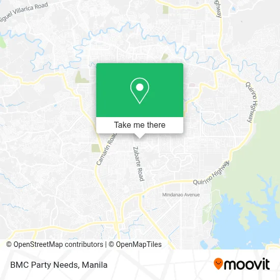BMC Party Needs map