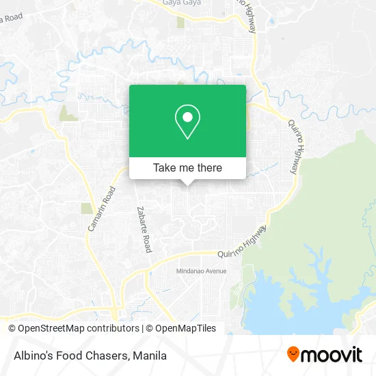 Albino's Food Chasers map
