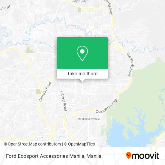 Ford Ecosport Accessories Manila map