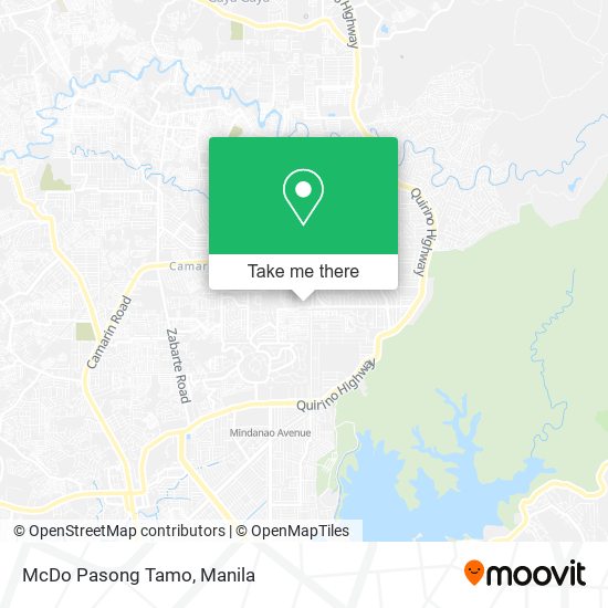 McDo Pasong Tamo map