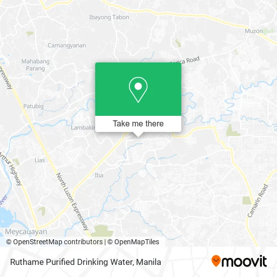 Ruthame Purified Drinking Water map