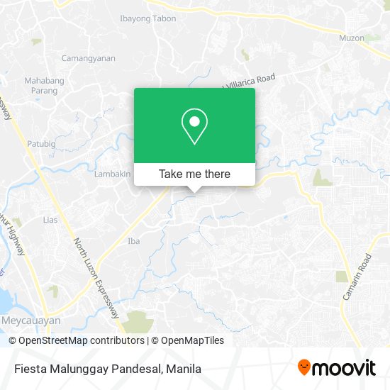 Fiesta Malunggay Pandesal map