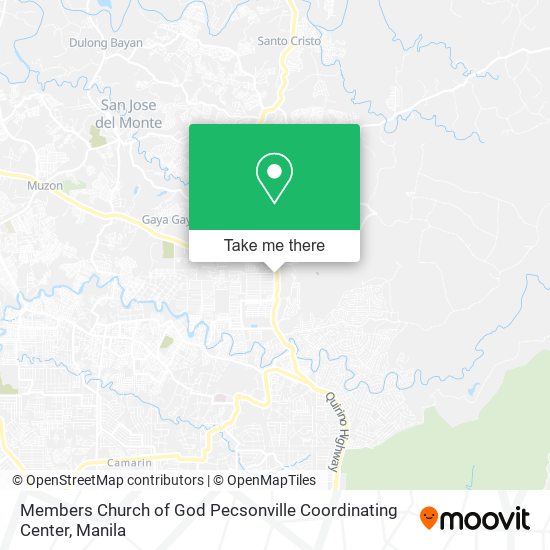 Members Church of God Pecsonville Coordinating Center map
