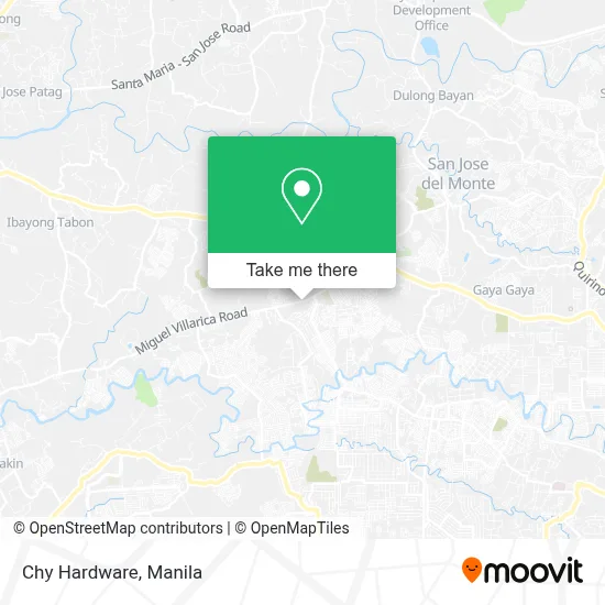 Chy Hardware map