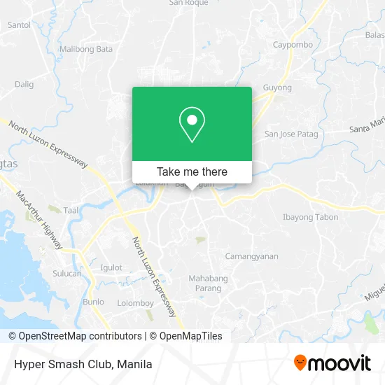 Hyper Smash Club map