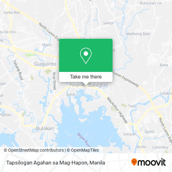 Tapsilogan Agahan sa Mag-Hapon map