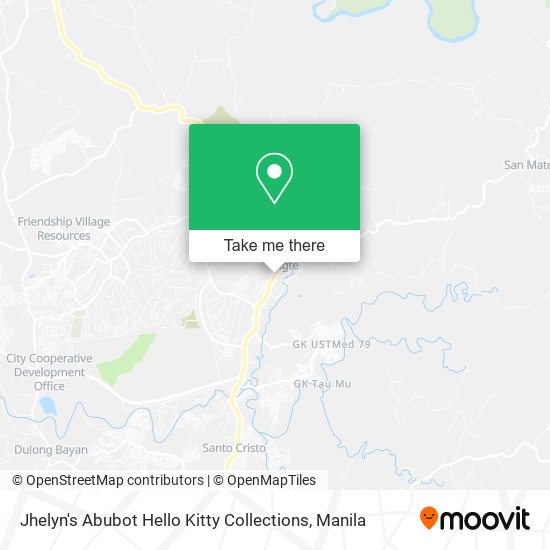 Jhelyn's Abubot Hello Kitty Collections map