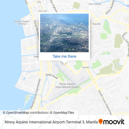 Ninoy Aquino International Airport-Terminal 3 map