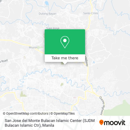 San Jose del Monte Bulacan Islamic Center (SJDM Bulacan Islamic Ctr) map