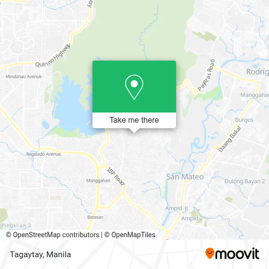 Tagaytay map