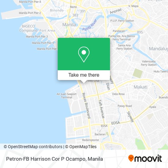 Petron-FB Harrison Cor P Ocampo map