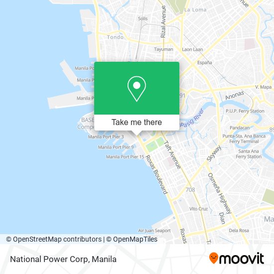 National Power Corp map