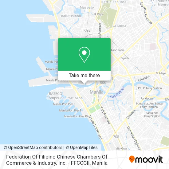 Federation Of Filipino Chinese Chambers Of Commerce & Industry, Inc. - FFCCCII map