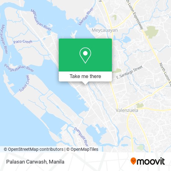 Palasan Carwash map