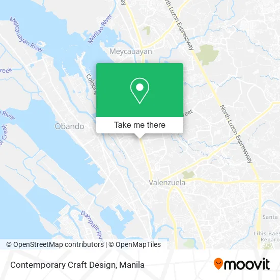 Contemporary Craft Design map