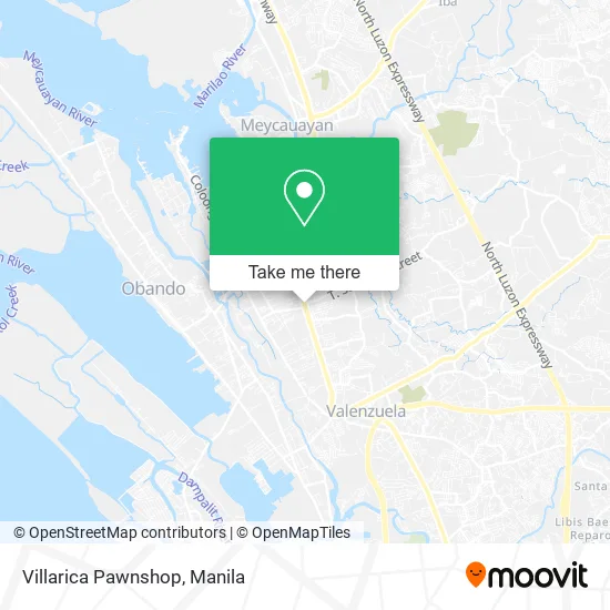Villarica Pawnshop map