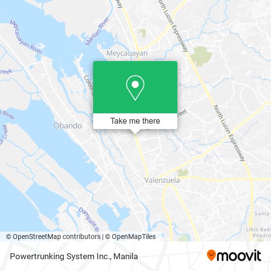 Powertrunking System Inc. map