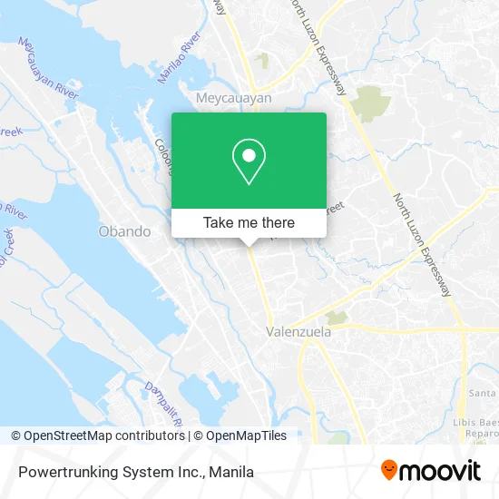 Powertrunking System Inc. map