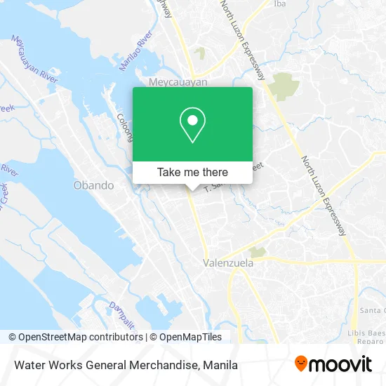 Water Works General Merchandise map