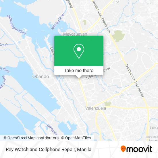Rey Watch and Cellphone Repair map