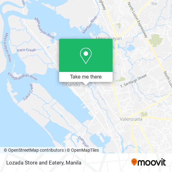 Lozada Store and Eatery map