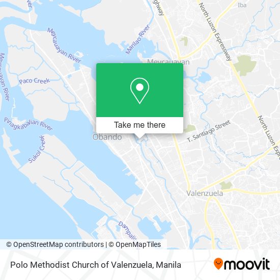 Polo Methodist Church of Valenzuela map