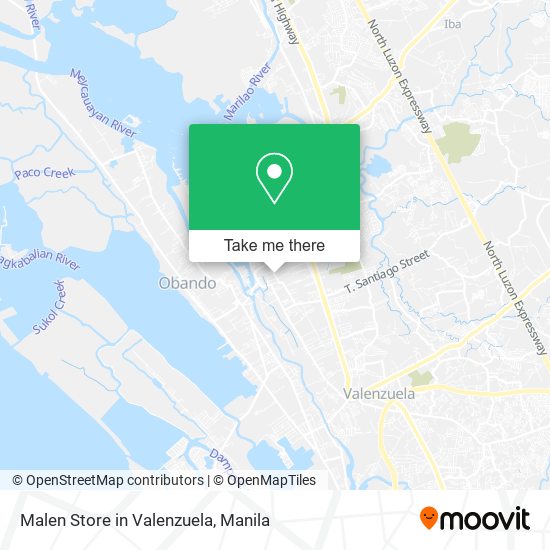Malen Store in Valenzuela map