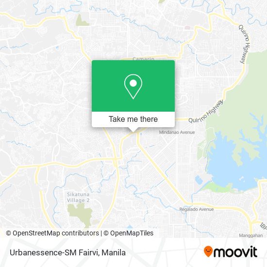 Urbanessence-SM Fairvi map