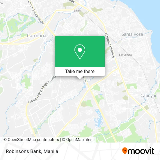 Robinsons Bank map