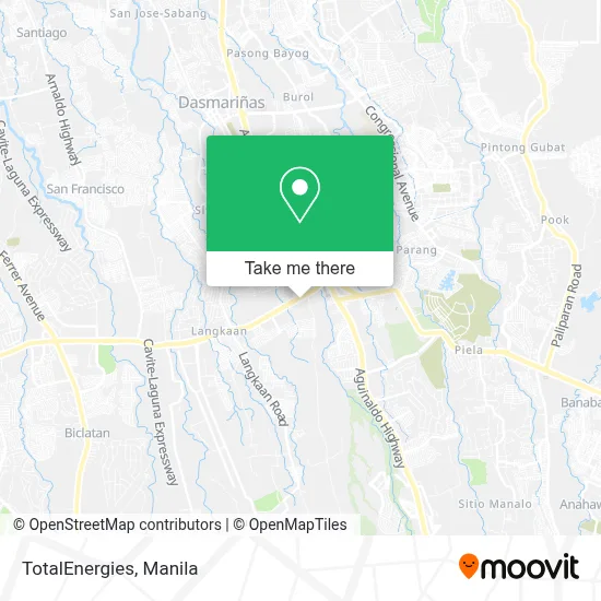 TotalEnergies map