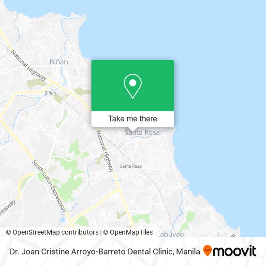 Dr. Joan Cristine Arroyo-Barreto Dental Clinic map