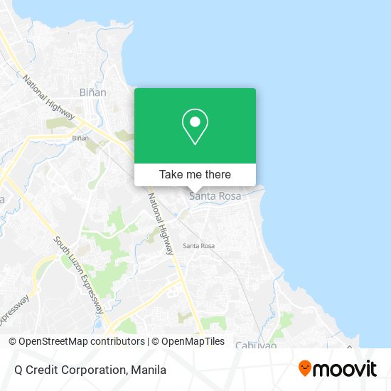 Q Credit Corporation map