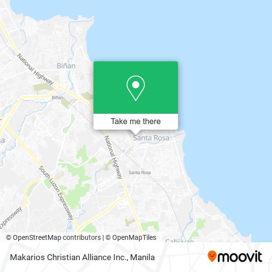 Makarios Christian Alliance Inc. map