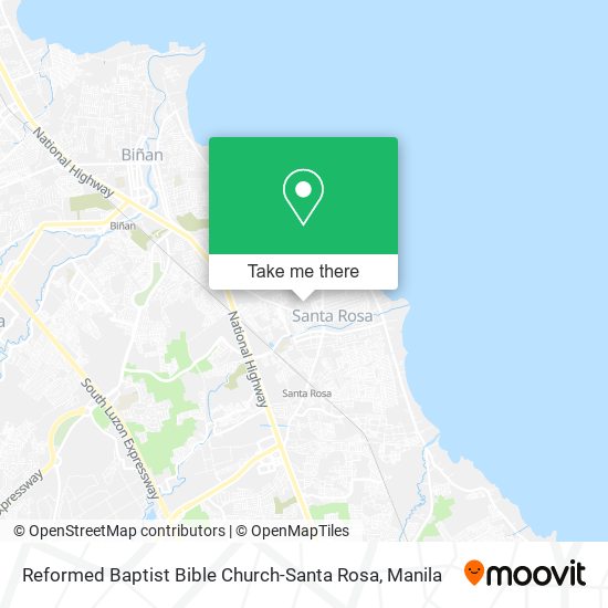 Reformed Baptist Bible Church-Santa Rosa map