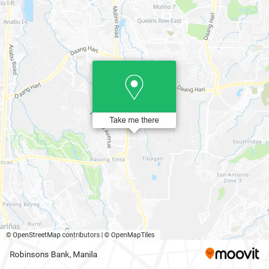 Robinsons Bank map