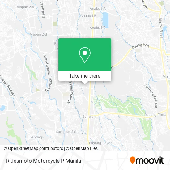 Ridesmoto Motorcycle P map