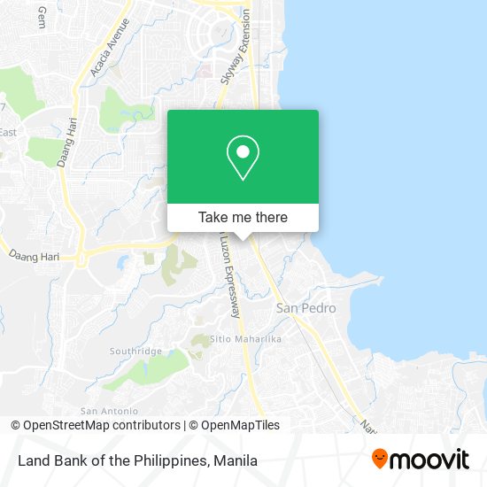 Land Bank of the Philippines map