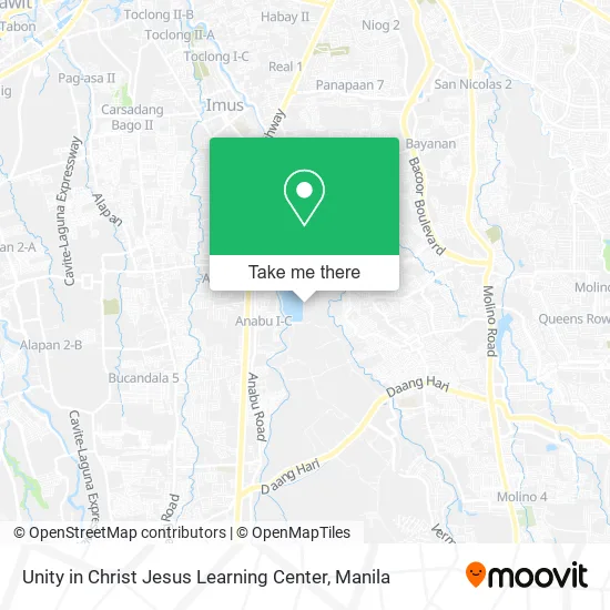 Unity in Christ Jesus Learning Center map