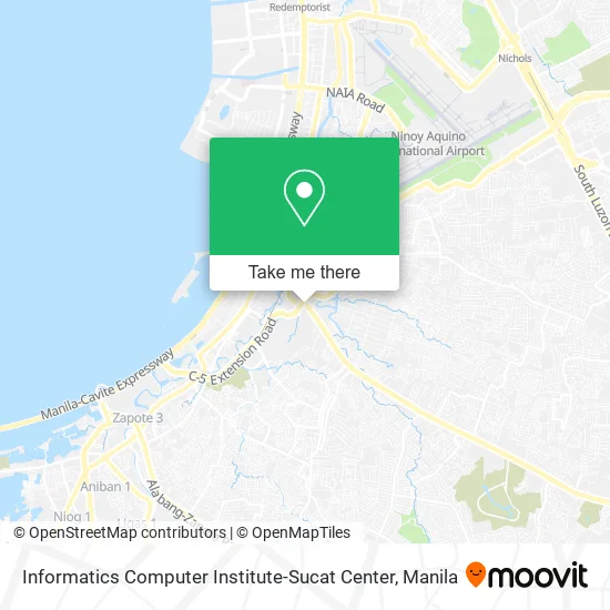 Informatics Computer Institute-Sucat Center map
