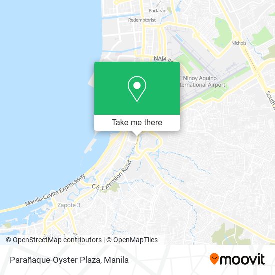 Parañaque-Oyster Plaza map